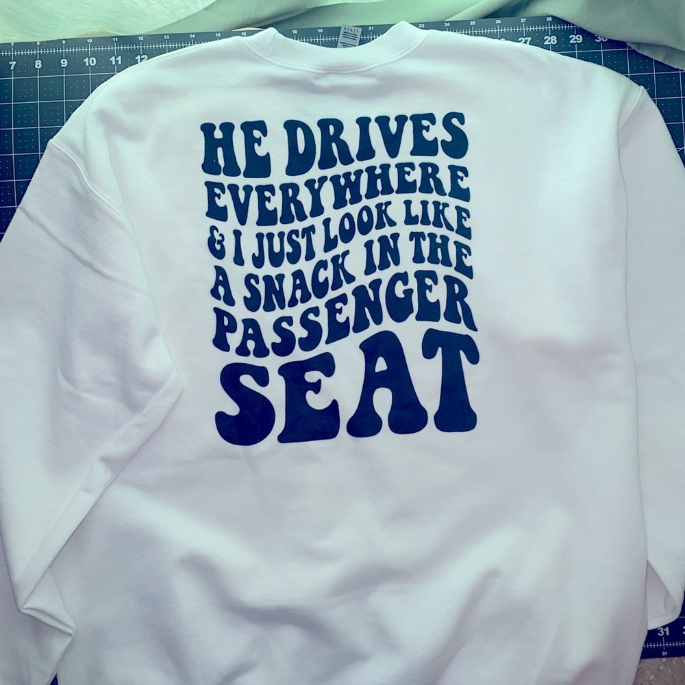 Sublimation Sweater - Passenger Princess